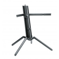 K&M 18840-000-35 - black anodized Keyboard stand Baby-Spider Pro