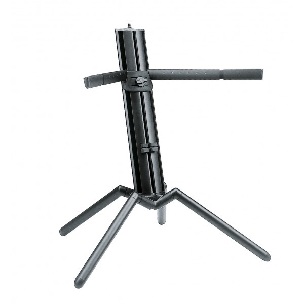 K&M 18840-000-35 - black anodized Keyboard stand Baby-Spider Pro