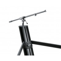 K&M 18840-000-35 - black anodized Keyboard stand Baby-Spider Pro