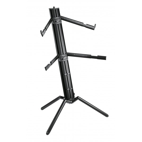 K&M US-18860-000-35 - black anodized Keyboard stand Spider Pro