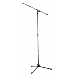 K&M 21020-300-55 Black Microphone stand 